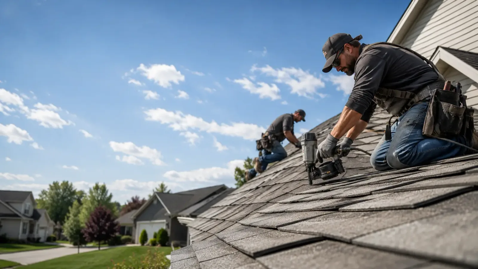Storm Damage Roof Repair in Oblong, IL near me